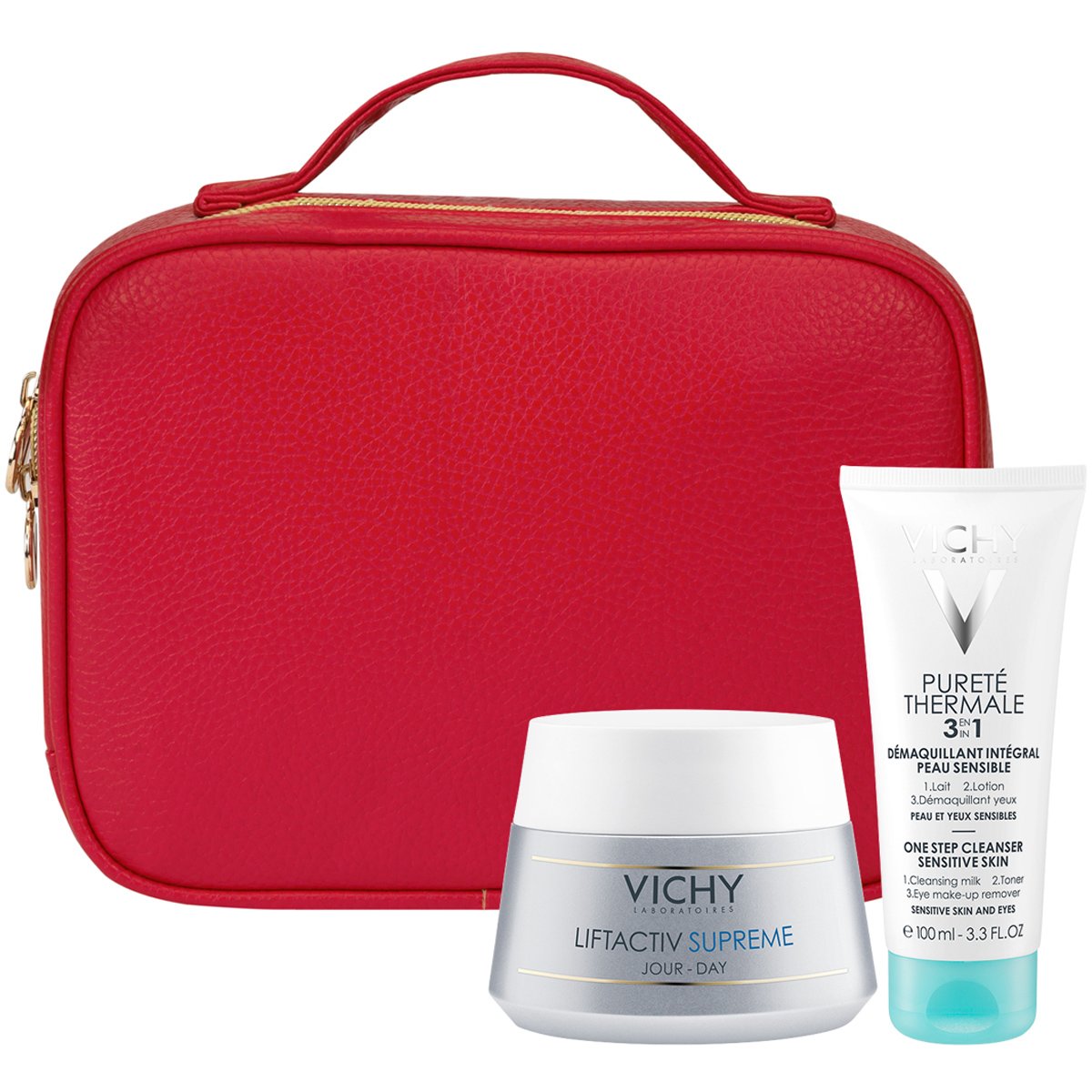 Vichy Promo Liftactiv Supreme Day Cream Normal to Combination Skin 50ml & Δώρο Purete Thermale 3in1, 100ml & Νεσεσέρ