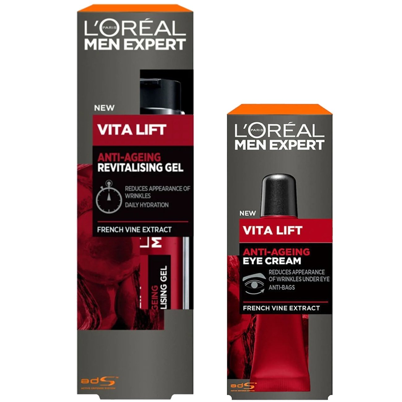 L’oreal Paris Πακέτο Προσφοράς Men Expert Vita Lift Anti-Ageing Revitalising Gel 50ml & Vita Lift Anti-Ageing Eye Cream 15ml