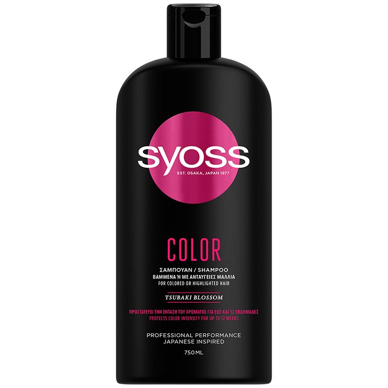 Syoss Syoss Shampoo Color Σαμπουάν για Βαμμένα ή με Ανταύγειες Μαλλιά 750ml