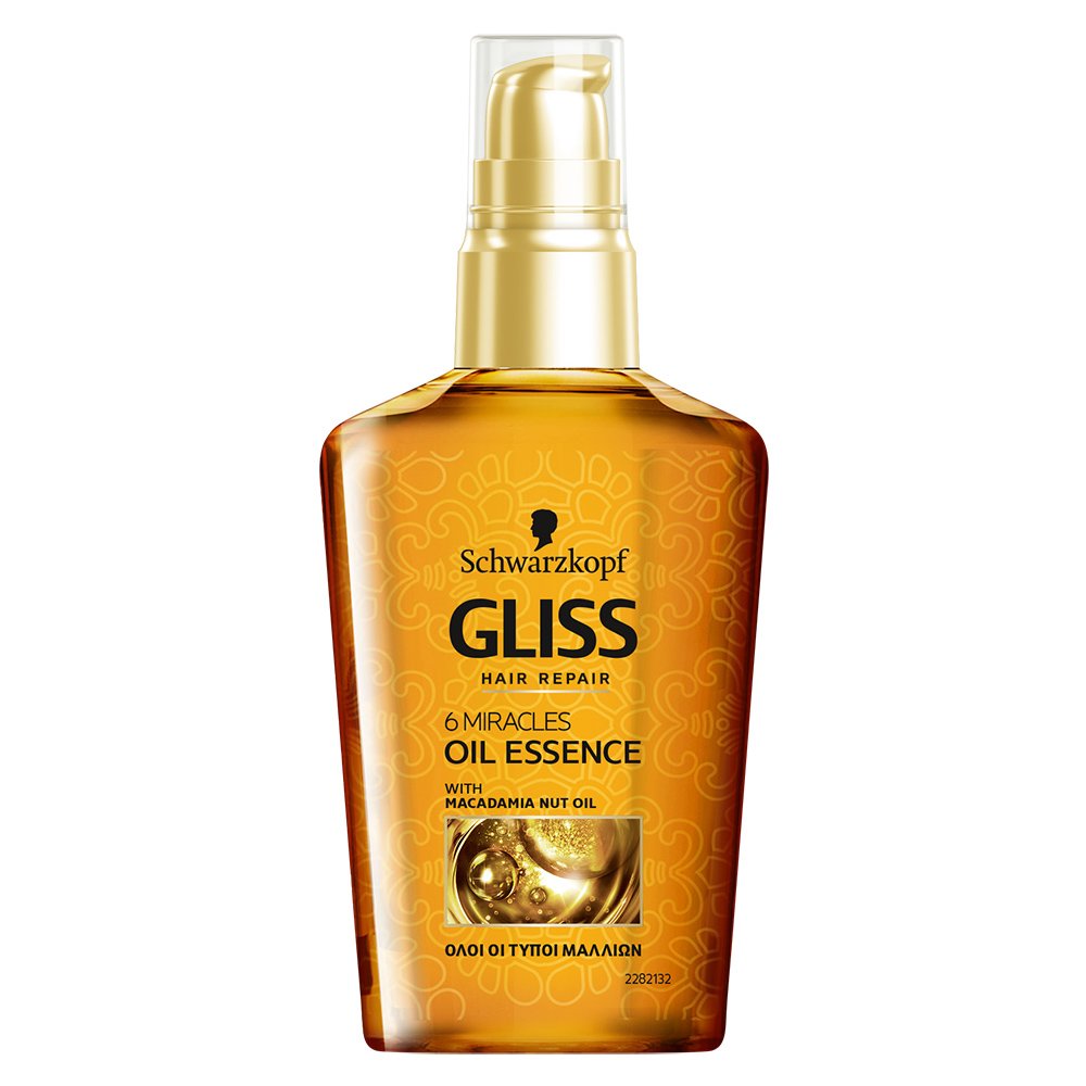 Schwarzkopf Gliss Treatment 6 Miracle Oil Λάδι Επανόρθωσης Μαλλιών 75ml