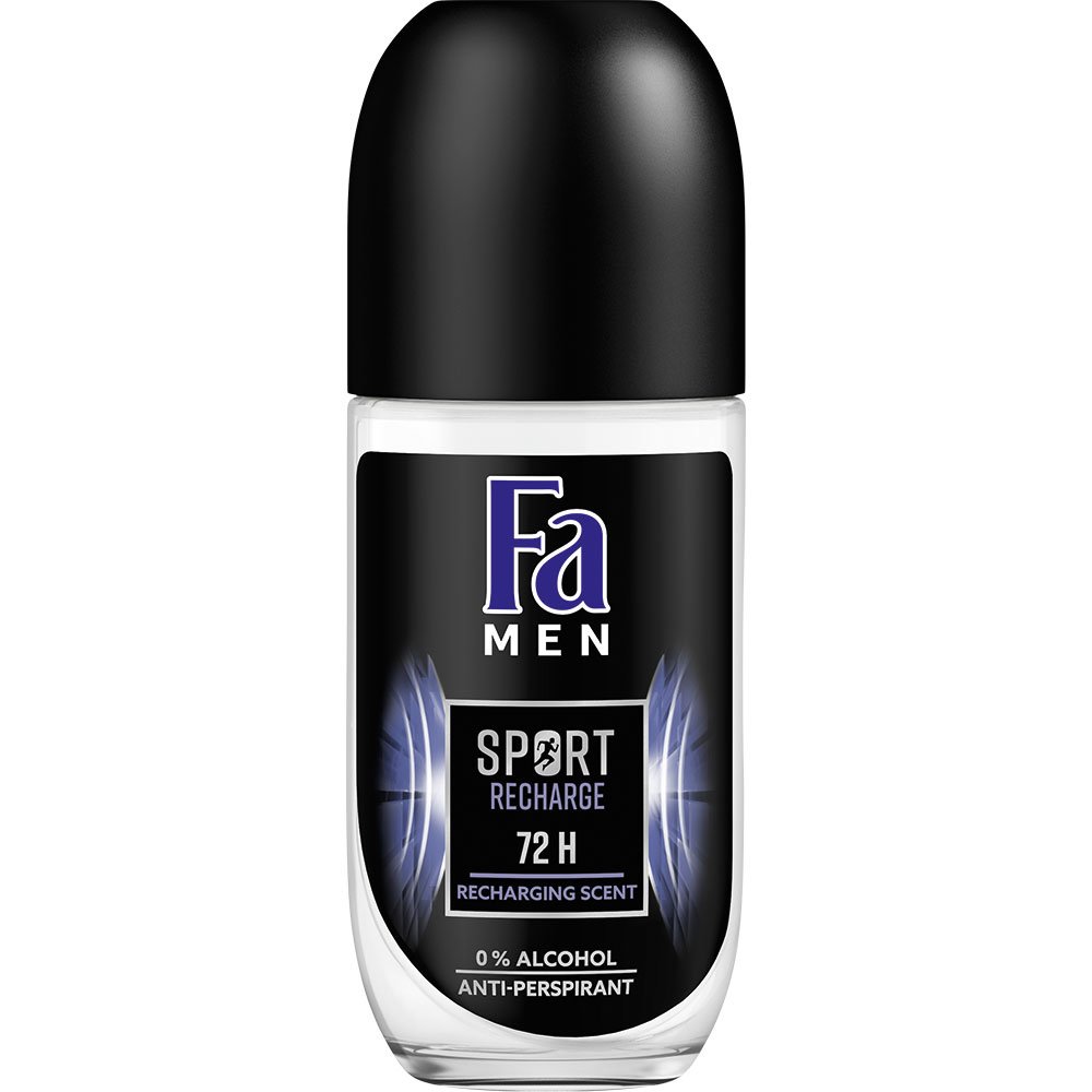 Fa Men Roll-On Sport Recharge Ανδρικό Αποσμητικό για Προστασία Ακόμα & σε Περιόδους Άγχους & Έντονης Δραστηριότητας 50ml
