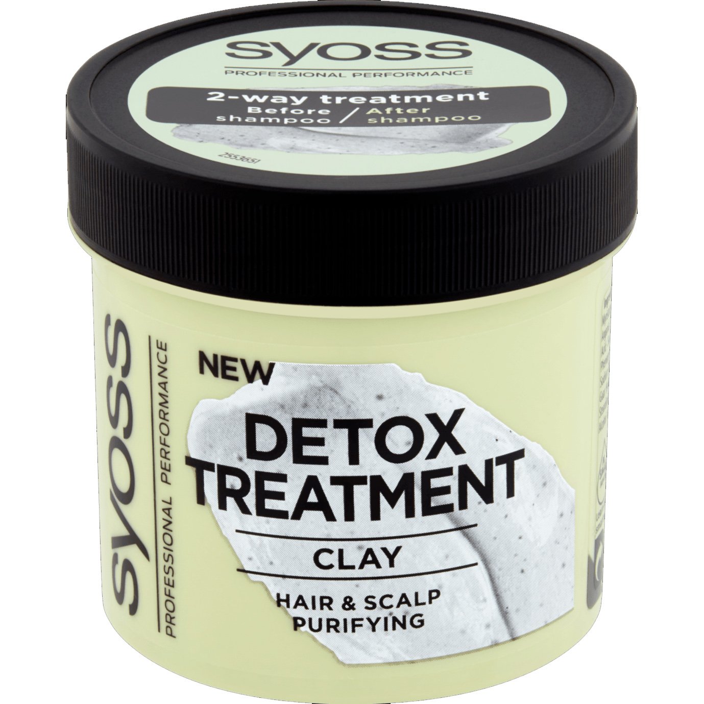 Syoss Detox Clay Treatment Μάσκα Μαλλιών Αποτοξίνωσης για Μαλλιά Καθαρά από τις Ρίζες Έως τις Άκρες 200ml