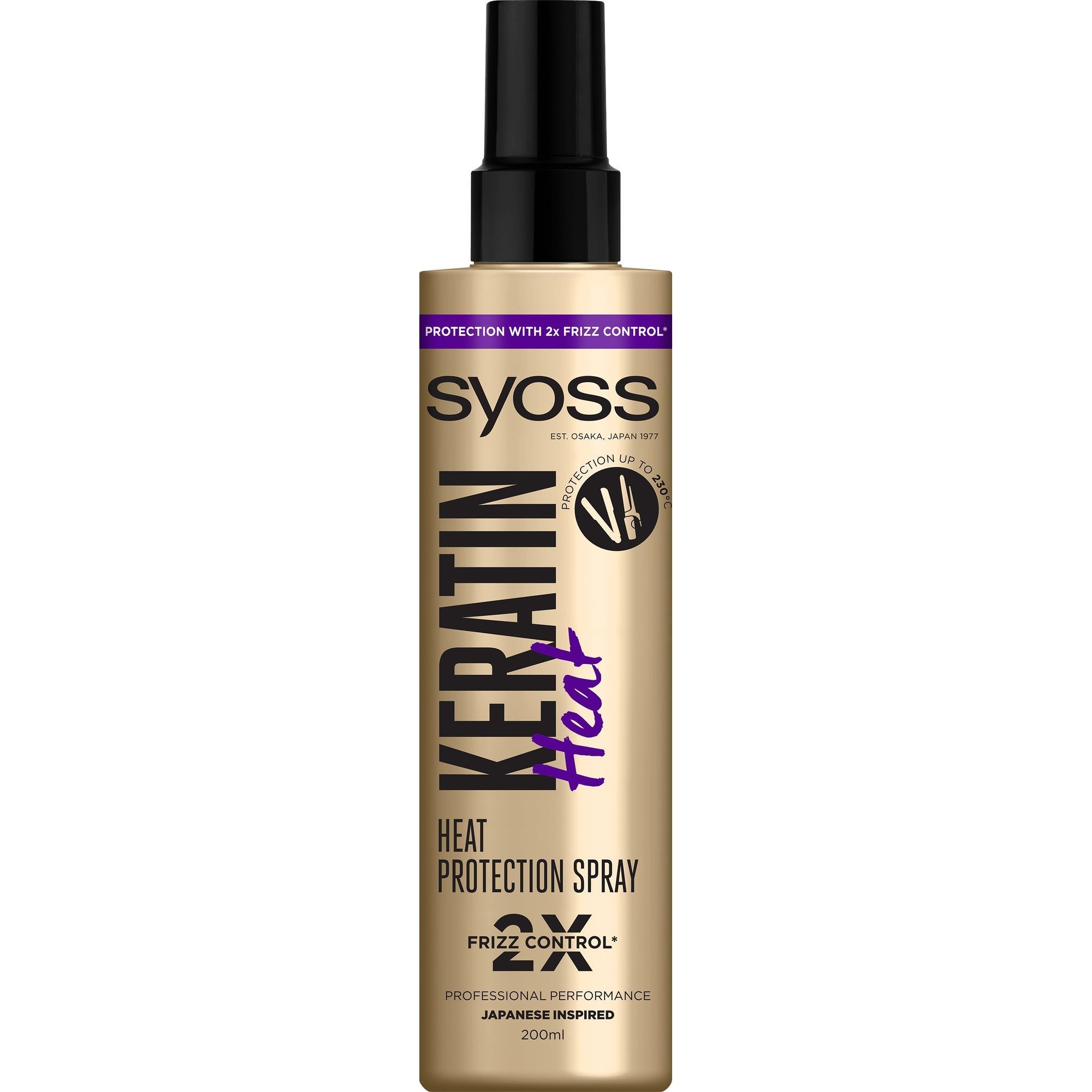 Syoss Keratin Heat Protection Hair Spray Μαλλιών για Προστασία από τη Θερμότητα & Μείωση του Φριζαρίσματος 200ml
