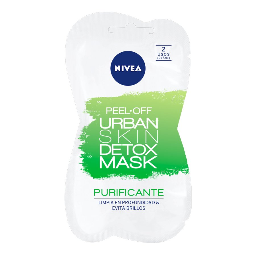 Nivea Urban Skin Detox Peel Off Mask Μάσκα Προσώπου Αποτοξίνωσης 15ml