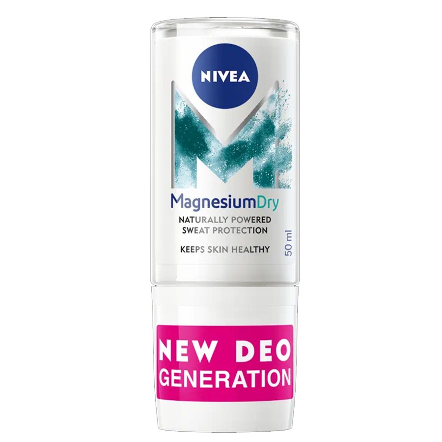 Nivea Magnesium Dry Fresh 48h Roll on Deo Promo -40%,Αποσμητικό 48ωρης Προστασίας με Ενεργό Μαγνήσιο 50ml