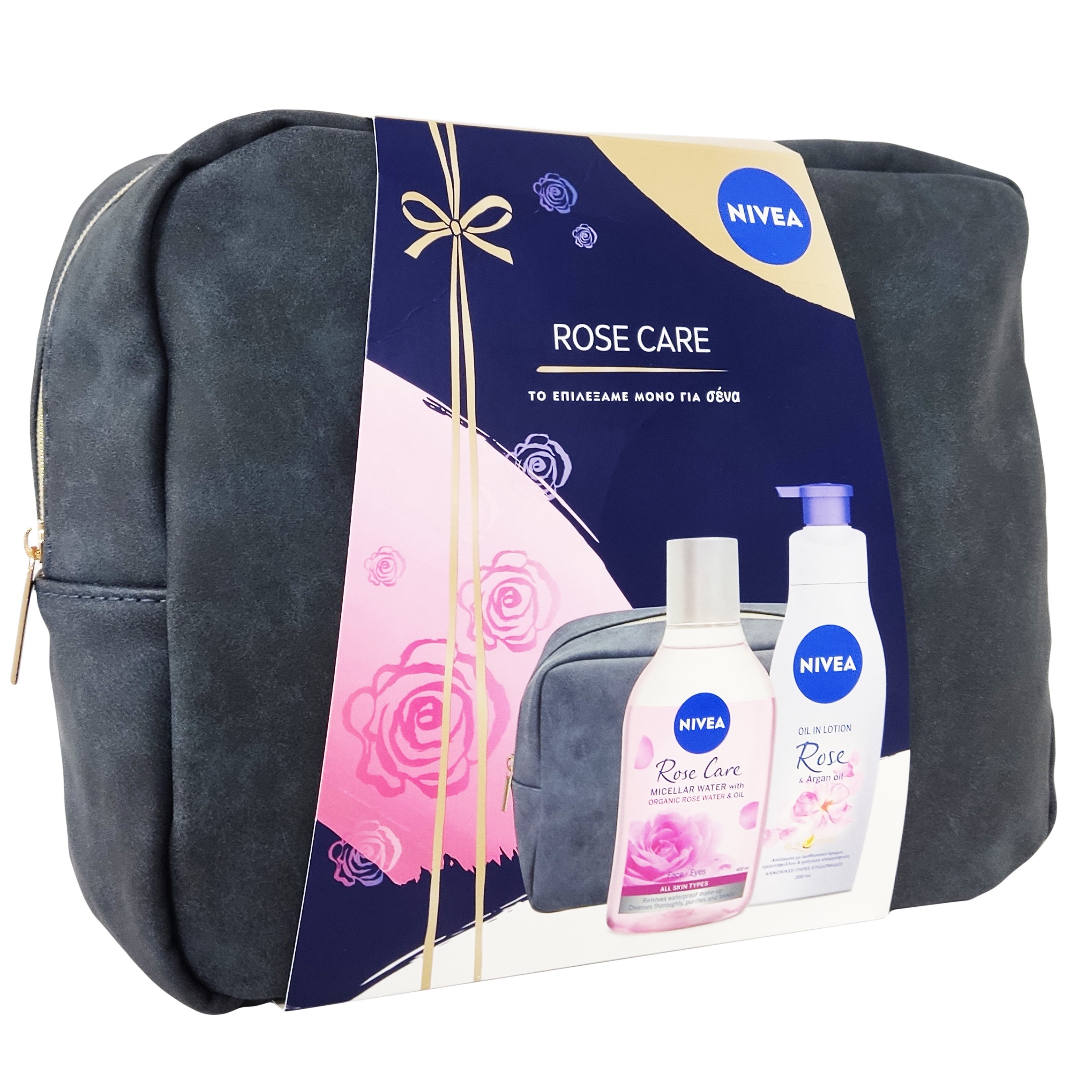 Nivea Rose Care Πακέτο Προσφοράς Micellar Water 400ml & Oil in Lotion 200ml