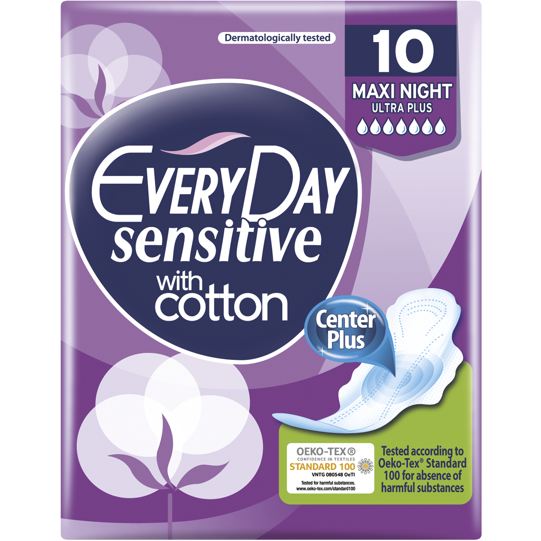 EveryDay Sensitive Ultra Plus Maxi Night 10τεμ.
