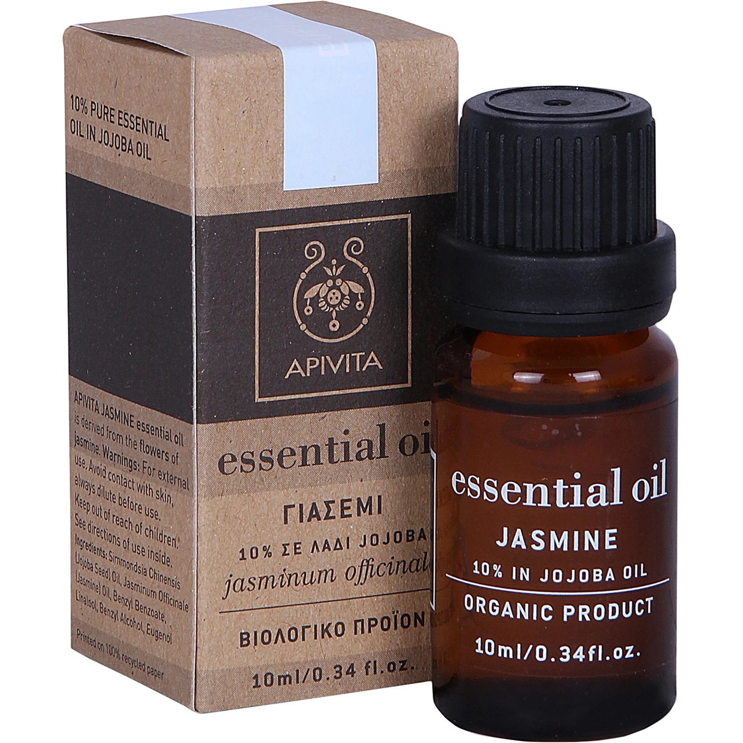 Apivita Apivita Essential Oil Γιασεμί 10% σε Λάδι Jojoba 10ml