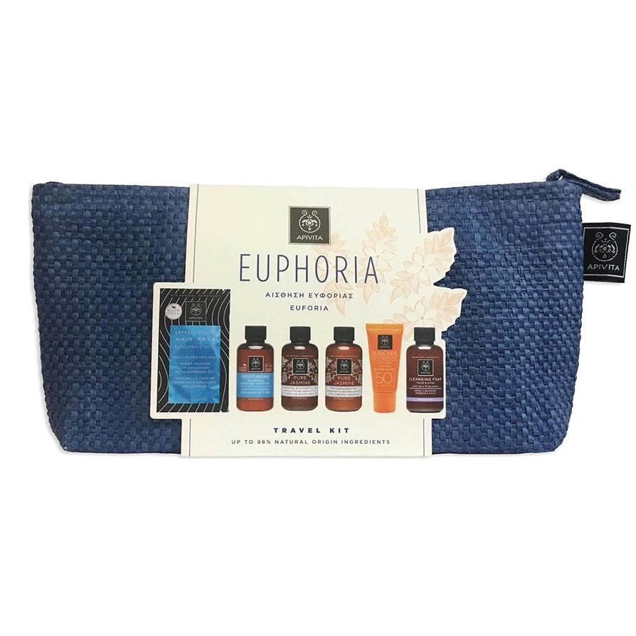 Apivita Travel Kit Euphoria Ολοκληρωμένη Φροντίδα για Κάθε Ταξίδι