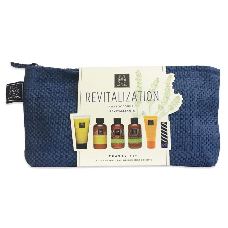 Apivita Travel Kit Revitalization Ολοκληρωμένη Φροντίδα Αναζωογόνησης