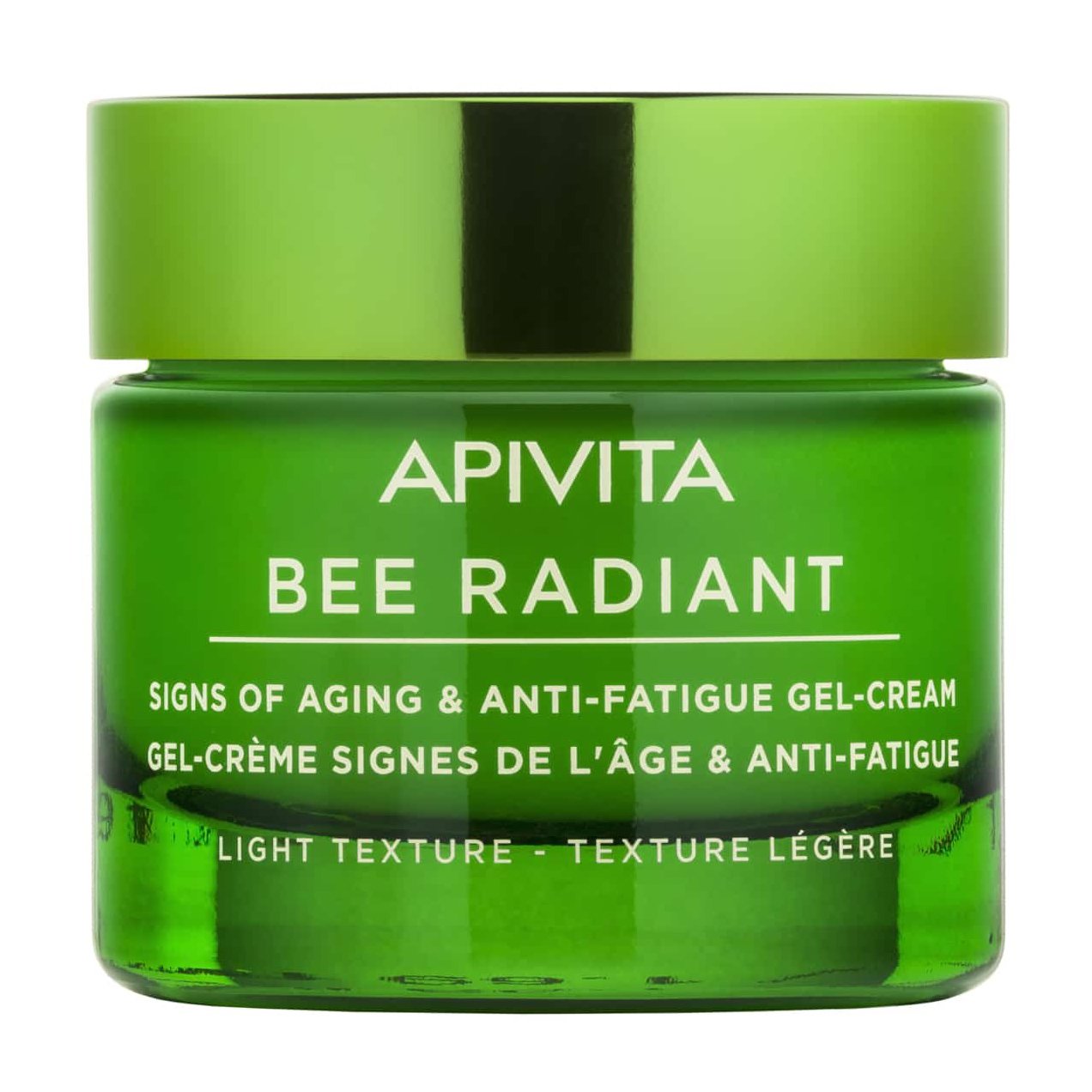 Apivita Bee Radiant Light Texture Gel-Cream Κρέμα-Gel Προσώπου Ελαφριάς Υφής για Σημάδια Γήρανσης & Ξεκούραστη Όψη 50ml