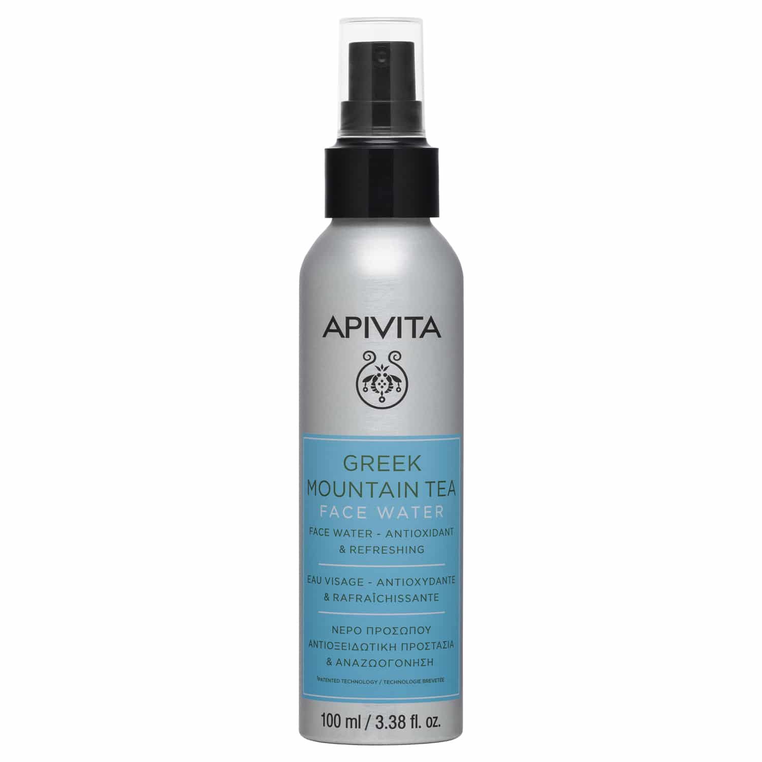 Apivita Greek Mountain Tea Face Water Τονωτικό Νερό Προσώπου Αναζωογόνησης & Αντιοξειδωτικής Προστασίας 100ml