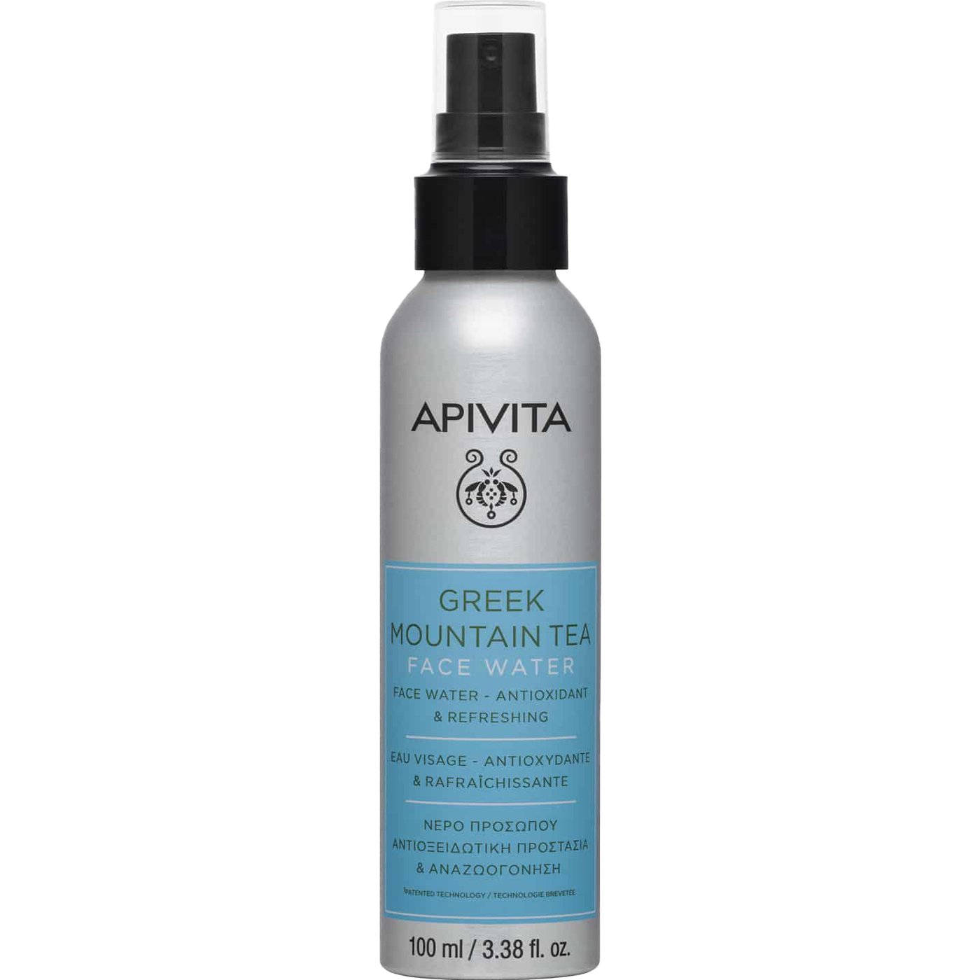 Apivita Apivita Greek Mountain Tea Face Water Τονωτικό Νερό Προσώπου Αναζωογόνησης & Αντιοξειδωτικής Προστασίας με Ελληνικό Τσάι του Βουνού 100ml