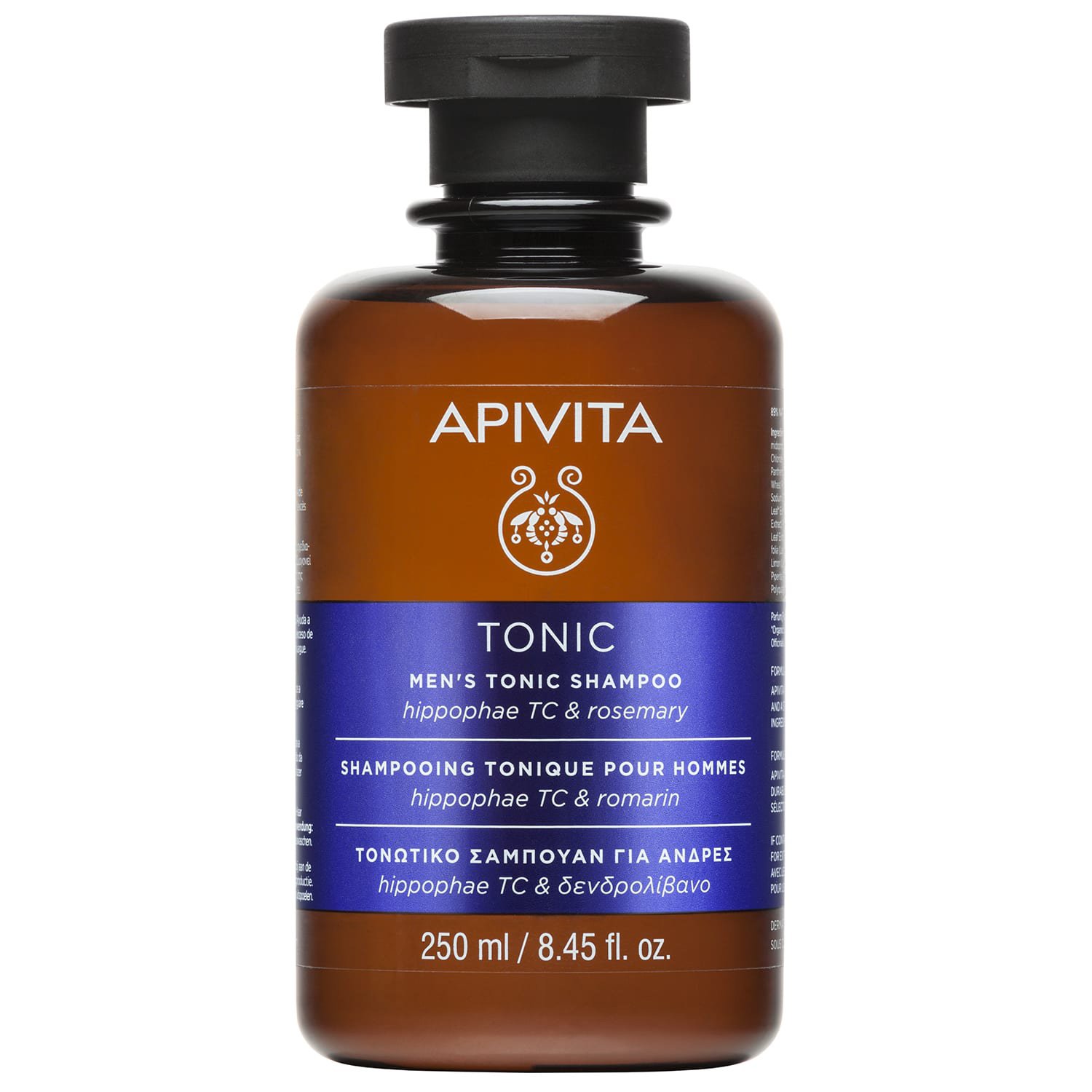 Apivita Apivita Men's Tonic Shampoo with Hippophae TC & Rosemary Τονωτικό Σαμπουάν Κατά της Τριχόπτωσης για Άνδρες με Ιπποφαές & Δεντρολίβανο 250ml