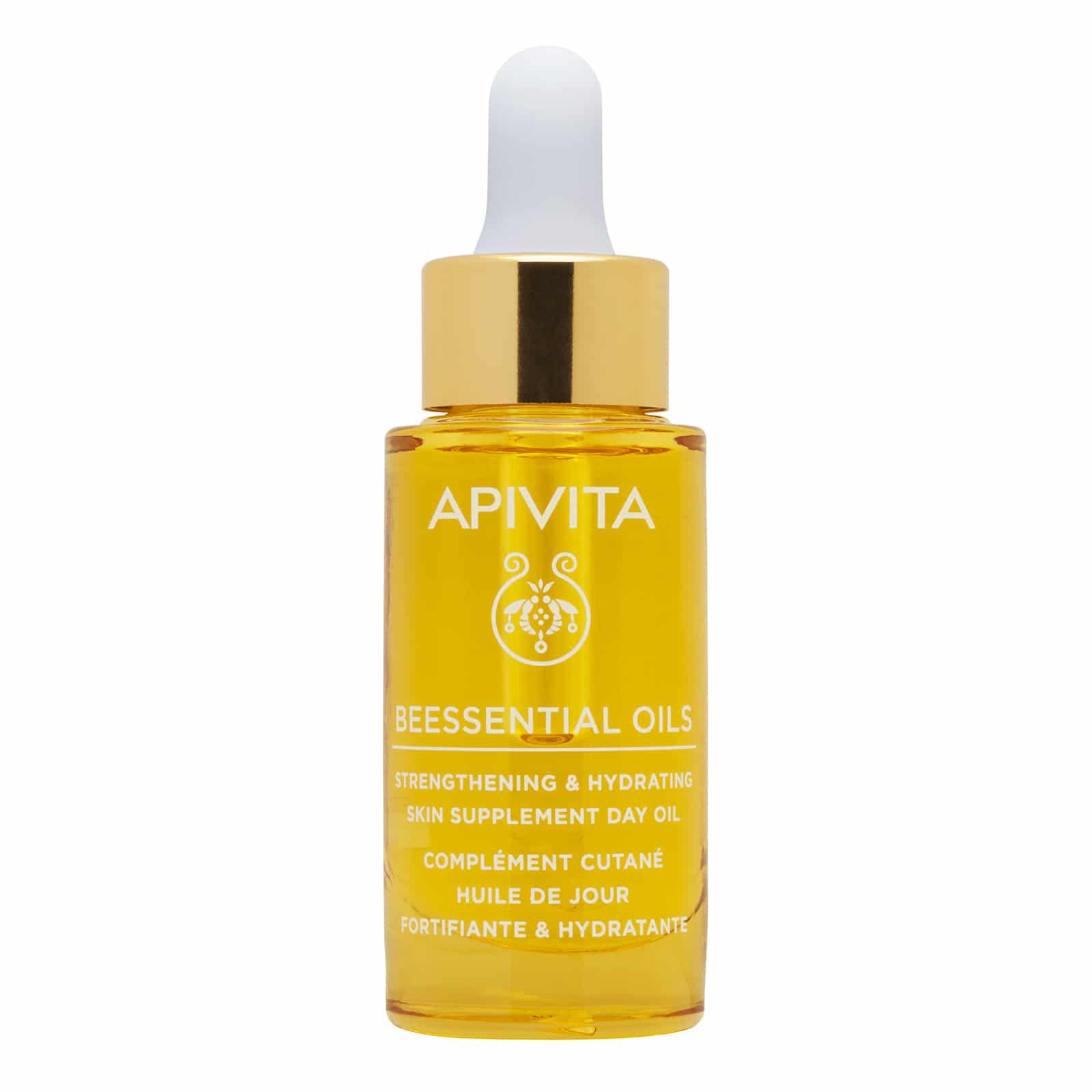 Apivita Beessential Oils Strengthening & Hydrating Skin Supplement Day Oil 15ml