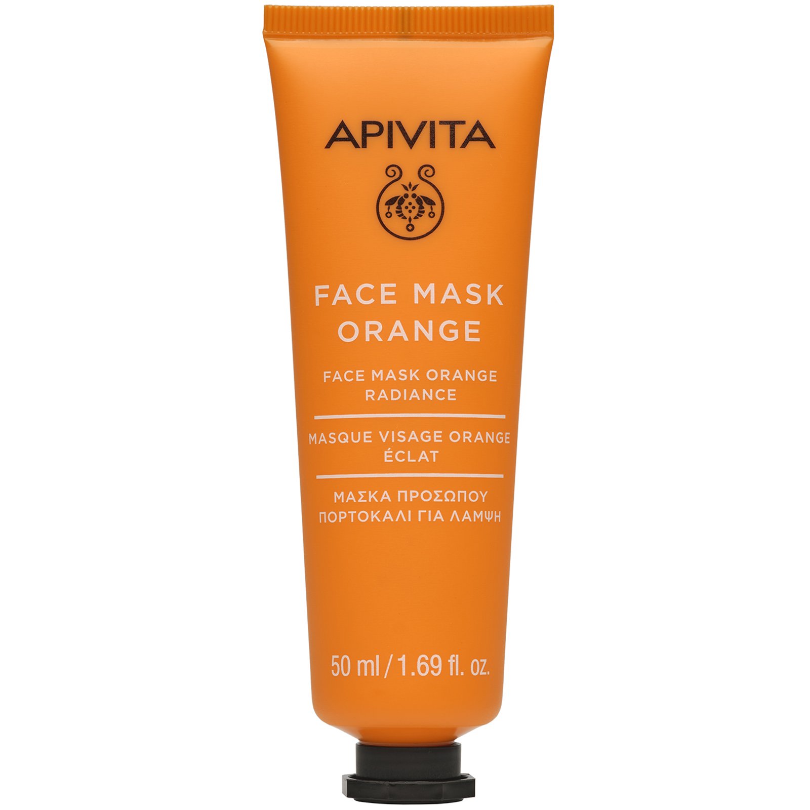 Apivita Face Mask with Orange Μάσκα Λάμψης για Θαμπές Επιδερμίδες με Πορτοκάλι, Όλοι οι Τύποι Δέρματος 50ml