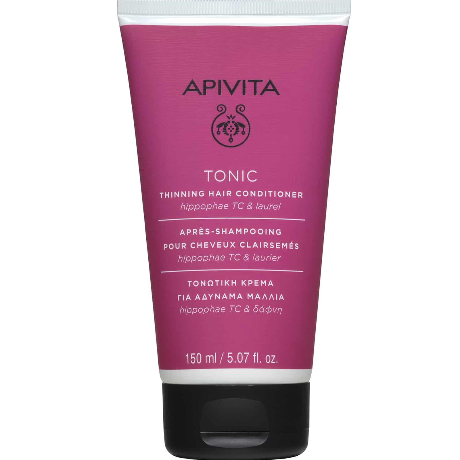 Apivita Apivita Tonic Thinning Hair Conditioner Τονωτική Κρέμα για Αδύναμα Μαλλιά με Σύμπλοκο Υπποφαούς & Δάφνη 150ml