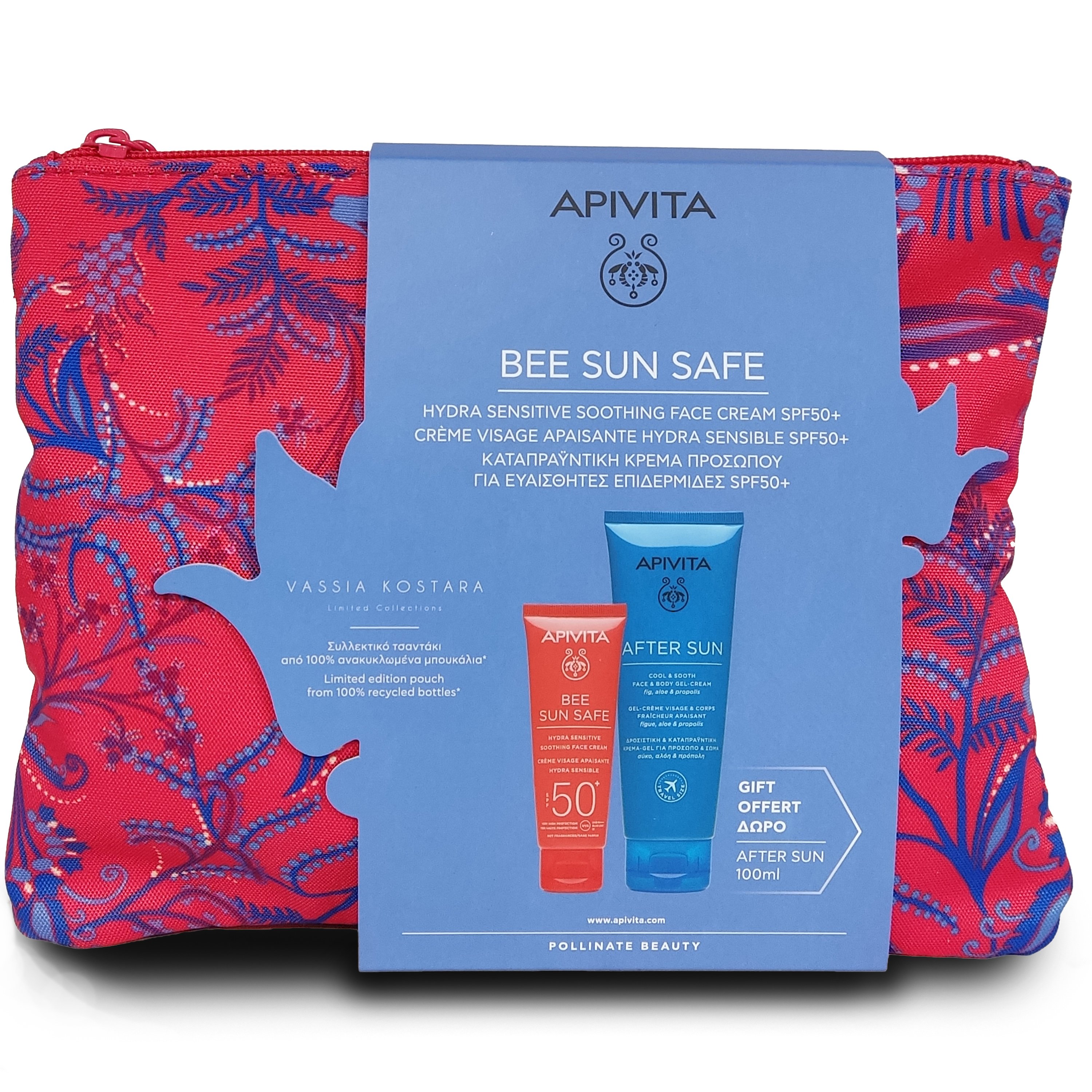 Apivita Πακέτο Προσφοράς Bee Sun Safe Hydra Sensitive Shoothing Face...