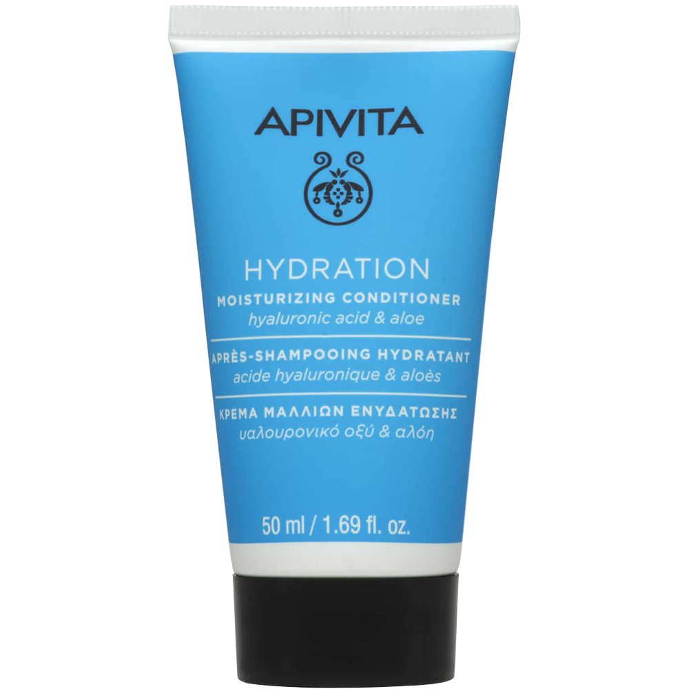Apivita Hydration Moisturizing Conditioner Κρέμα Μαλλιών Ενυδάτωσης με Υαλουρονικό Οξύ & Αλόη 50ml
