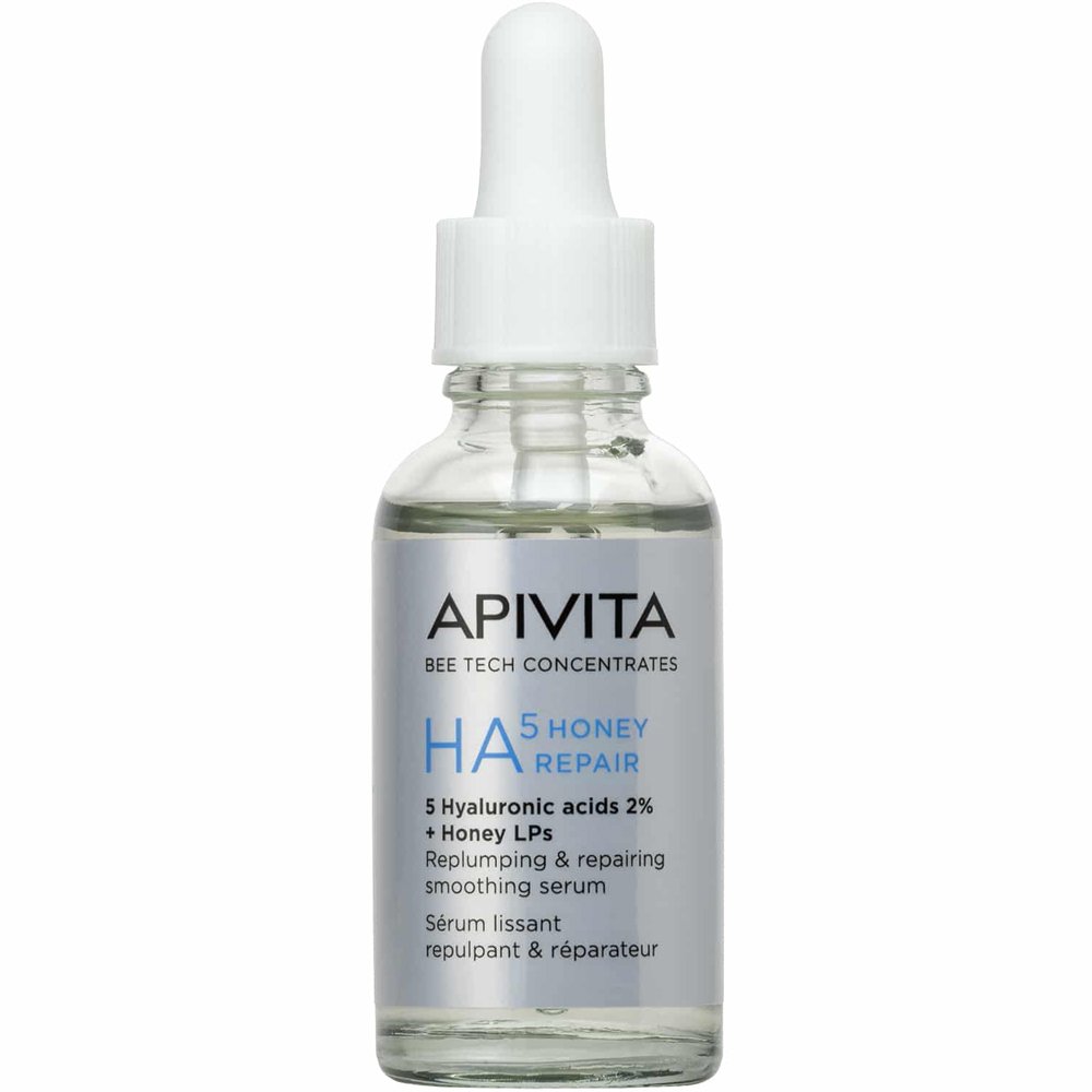 Apivita Apivita Bee Tech ConcentratesHA5 Honey Repair Serum Ορός Προσώπου Επανόρθωσης & Λείανσης που «Γεμίζει» την Επιδερμίδα με 5 Είδη Υαλουρονικού Οξέος & Μέλι 30ml