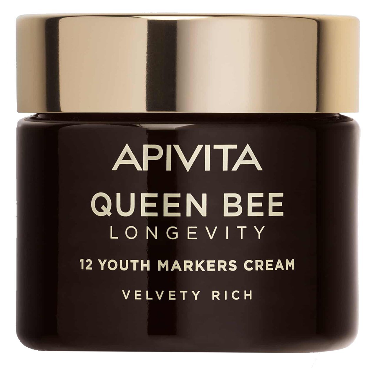 Apivita Queen Bee Longevity 12 Youth Markers Velvety Rich Cream Αντιγηραντική Κρέμα Προσώπου Πλούσιας, Βελούδινης Υφής για Δράση σε 12 Δείκτες Νεότητας 50ml