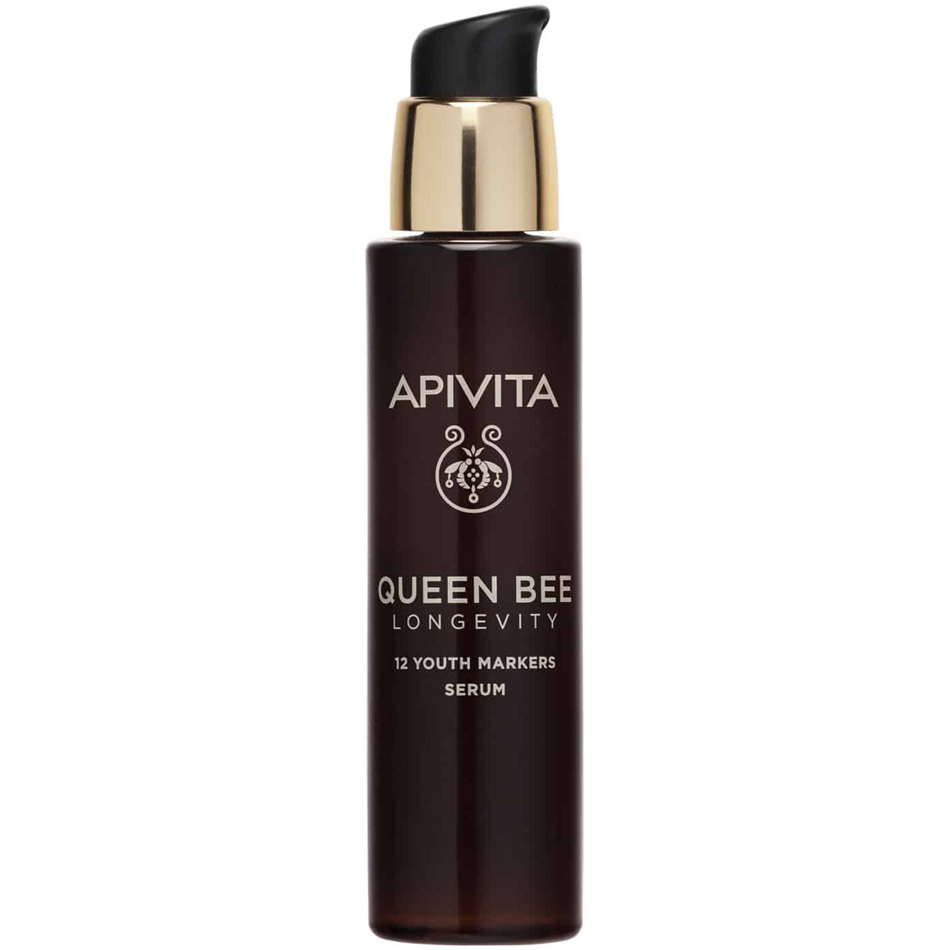Apivita Queen Bee Longevity 12 Youth Markers Serum Αντιγηραντικός Ορός Προσώπου Ανάλαφρης Υφής για Δράση σε 12 Δείκτες Νεότητας 30ml