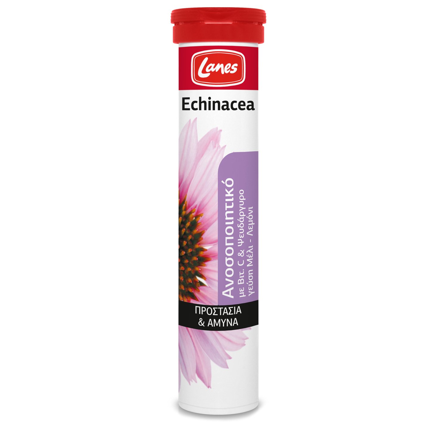 Lanes Echinacea Με Βιταμίνη C για την Πρόληψη του Κρυολογήματος 20 Αναβράζουσες Ταμπλέτες