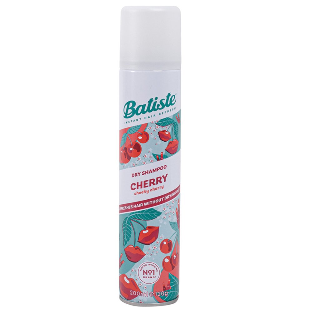 Batiste Cherry Cheeky Dry Shampoo Hair Ξηρό Σαμπουάν με Άρωμα Κεράσι 200ml