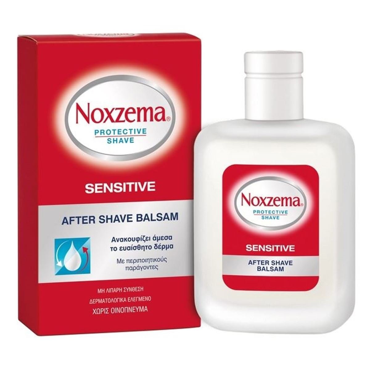 Noxzema Protective Shave Sensitive After Shave Balsam Περιποιητικό Γαλάκτωμα για Μετά το Ξύρισμα 100ml