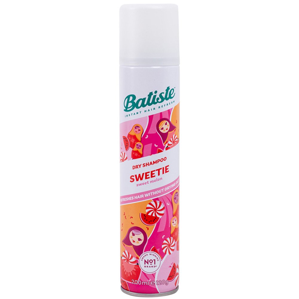 Batiste Sweetie Melon Dry Shampoo Hair Ξηρό Σαμπουάν με Νότες από Άρωμα Ορχιδέα 200ml