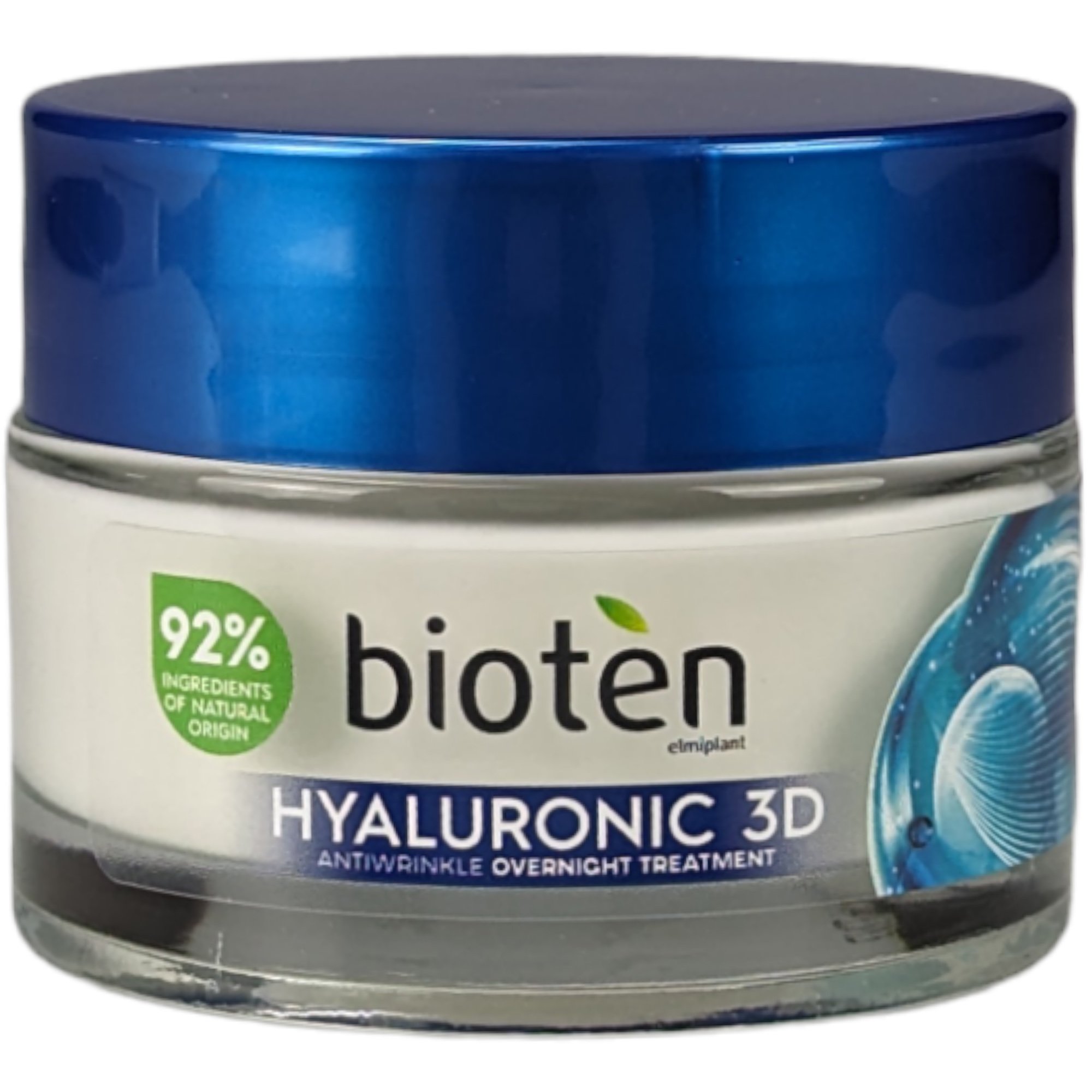 Bioten Hyaluronic 3D Antiwrinkle Overnight Cream Αντιρυτιδική Περιποίηση Προσώπου Νυκτός με Υαλουρονικό Οξύ 50ml