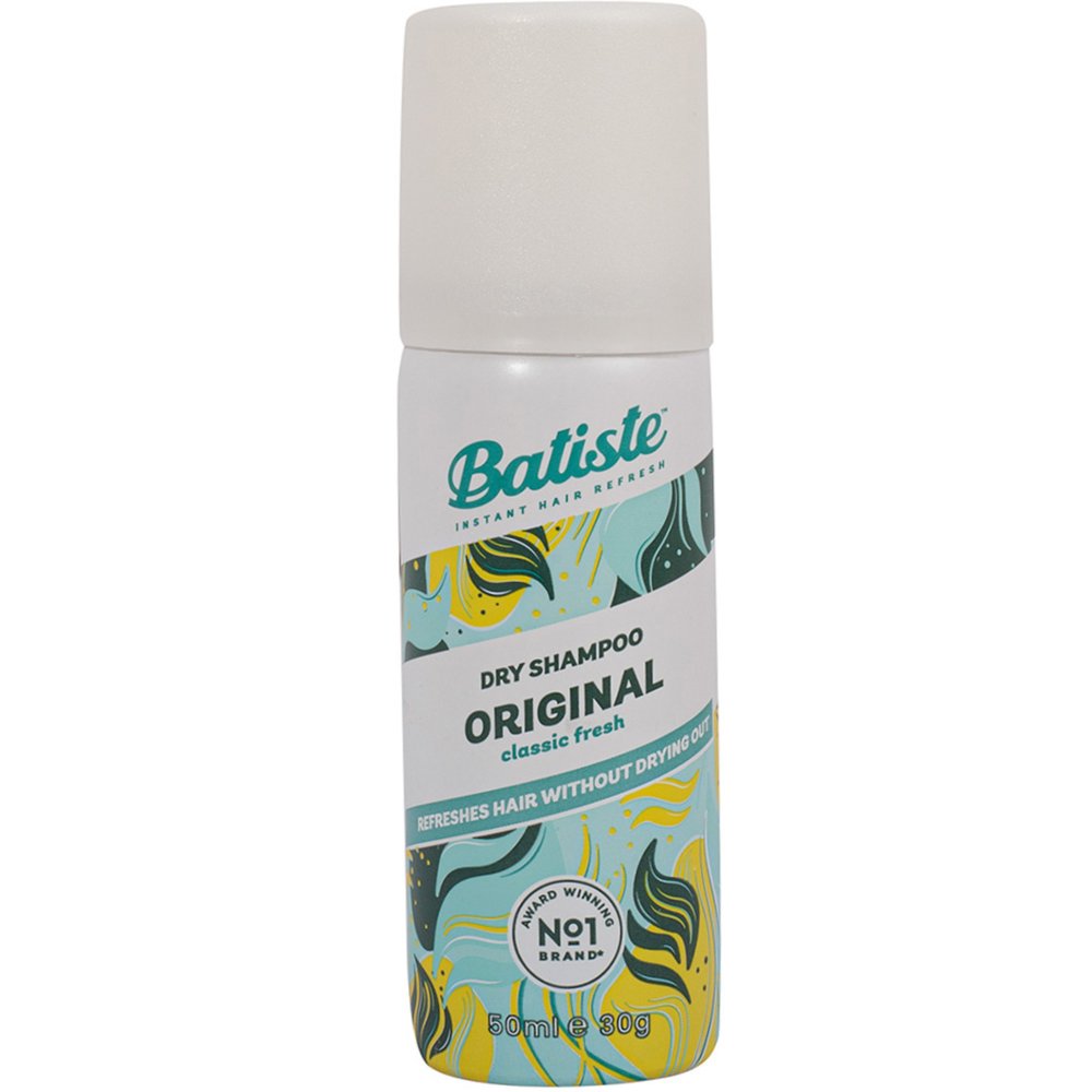 Batiste Original Classic Fresh Dry Shampoo Hair Ξηρό Σαμπουάν με Άρωμα από Ξύσμα Λεμονιού & Φρέσκα Λουλούδια 50ml