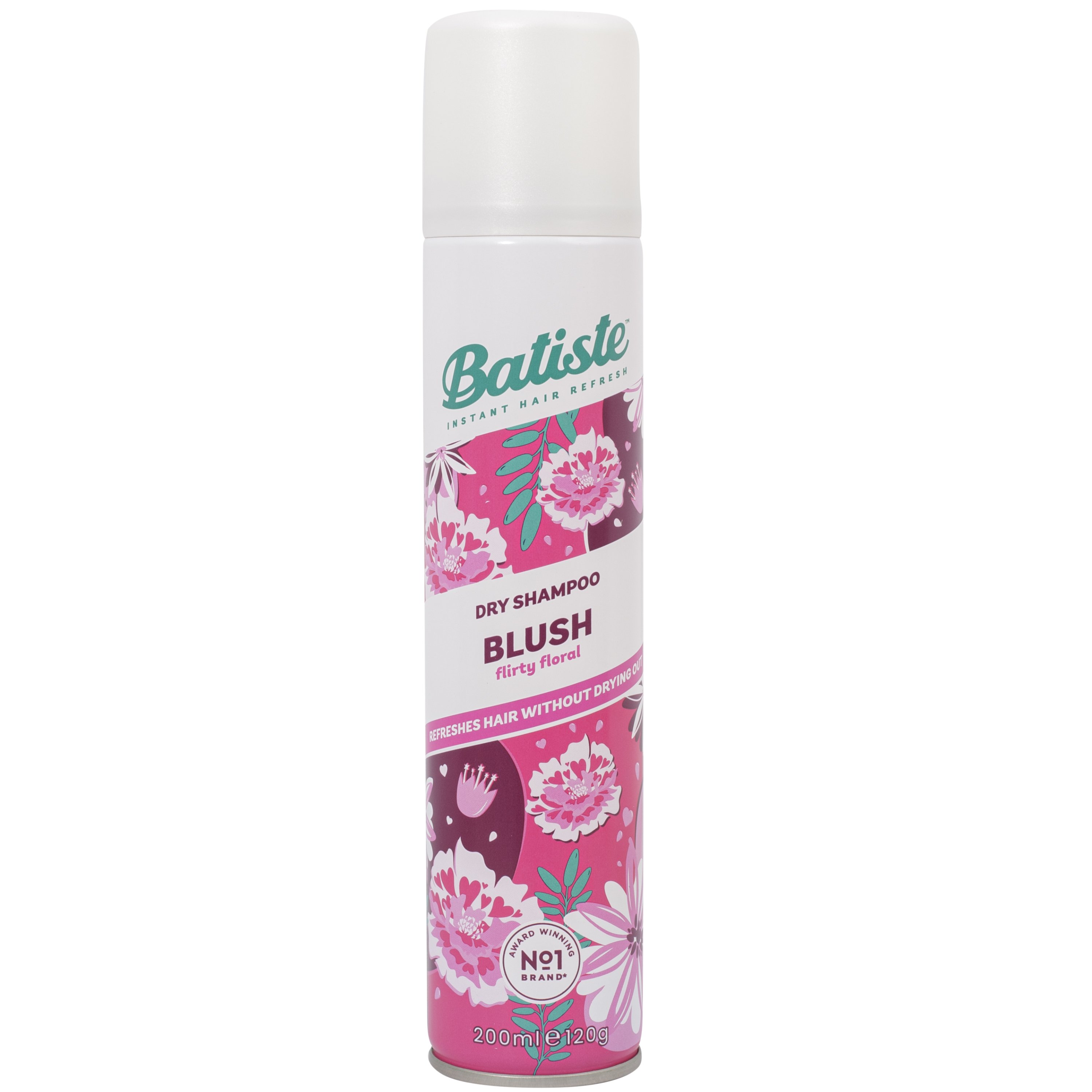 Batiste Batiste Blush Flirty Floral Dry Shampoo Hair Ξηρό Σαμπουάν με Άρωμα Λουλουδιών 200ml