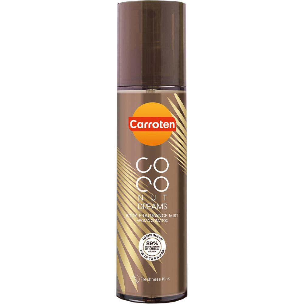 Carroten Coconut Dreams Body Fragrance Mist Δροσιστικό Mist Σώματος με Άρωμα Καρύδας 200ml