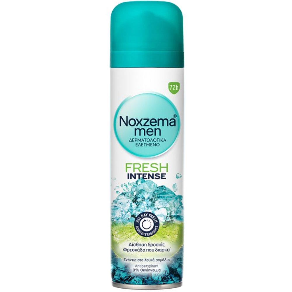 Noxzema Noxzema Men Fresh Intense Antiperspirant Spray Ανδρικό Αποσμητικό Σπρέι με Άρωμα Φρεσκάδας & Δροσιάς που Διαρκεί 150ml