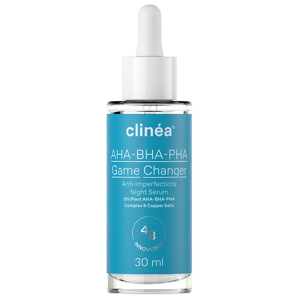 Clinea Clinea AHA-BHA-PHA Game Changer Anti-Imperfections Night Serum Ορός Νυκτός Κατά των Ατελειών 30ml