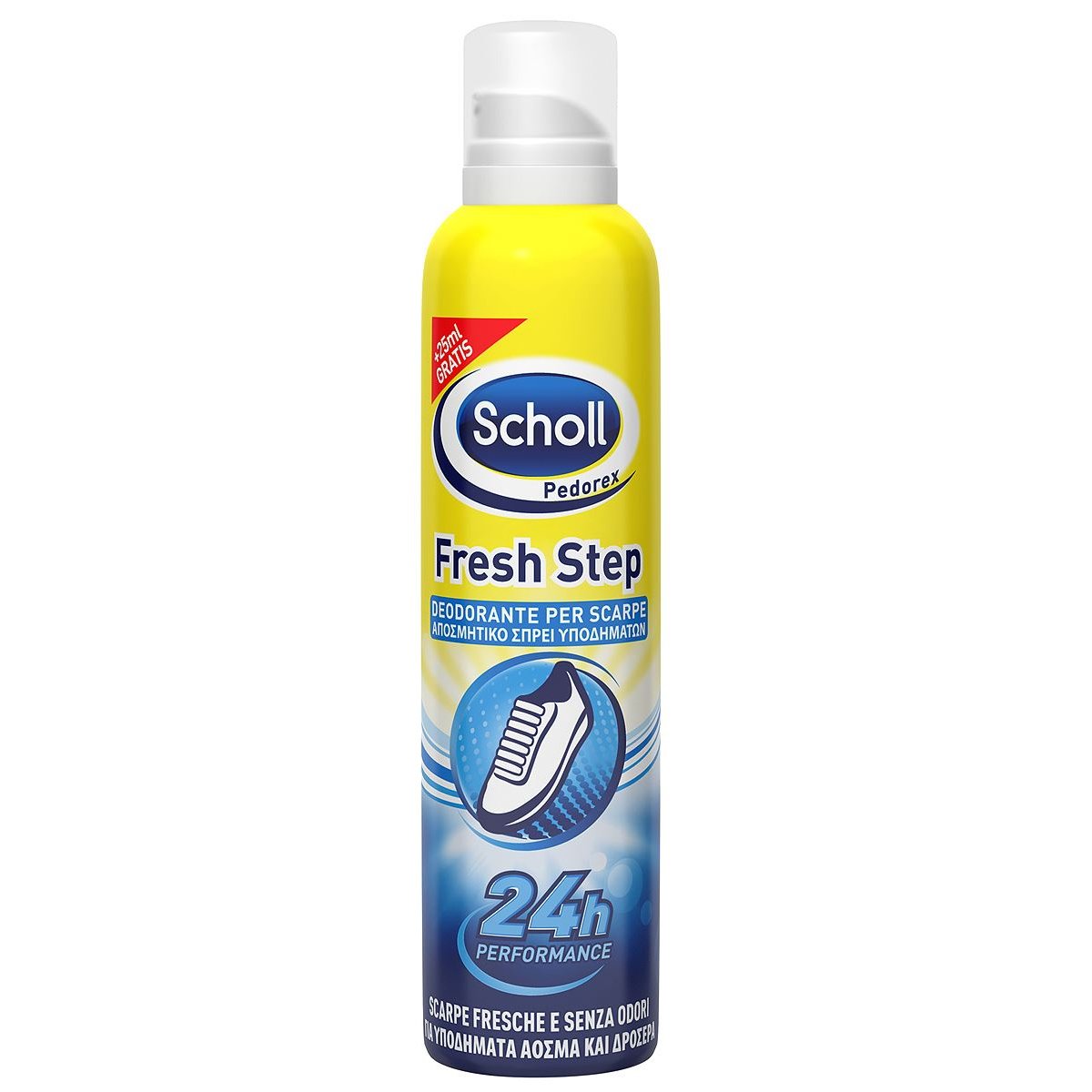 Dr Scholl Fresh Step Αποσμητικό Σπρέι Υποδημάτων 24ης Δράσης για Άοσμο & Δροσερό Αποτέλεσμα 150ml