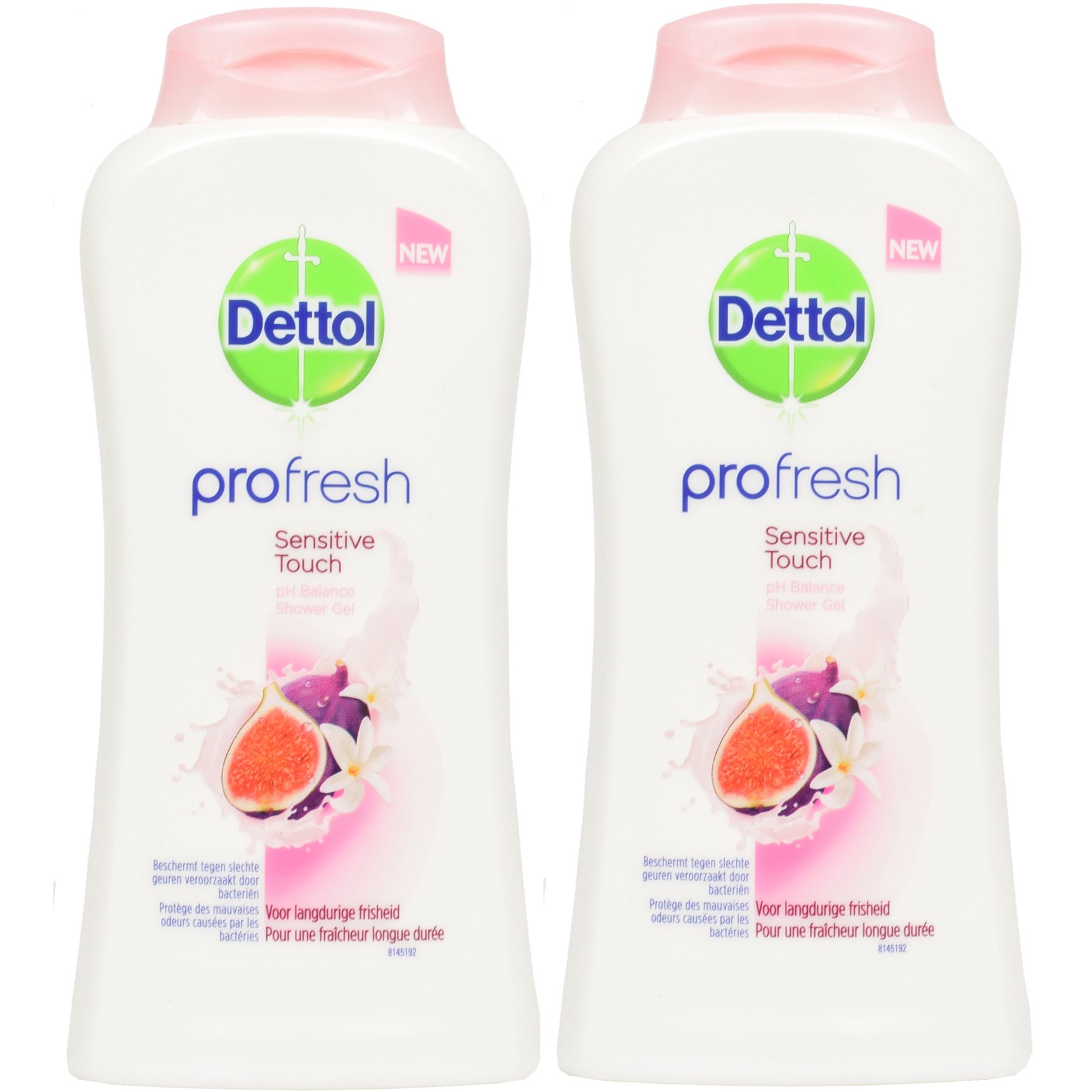Dettol Profresh Sensitive Touch Αφροντούς με Αίσθημα Φρεσκάδας 1+1 Δώρο 500ml