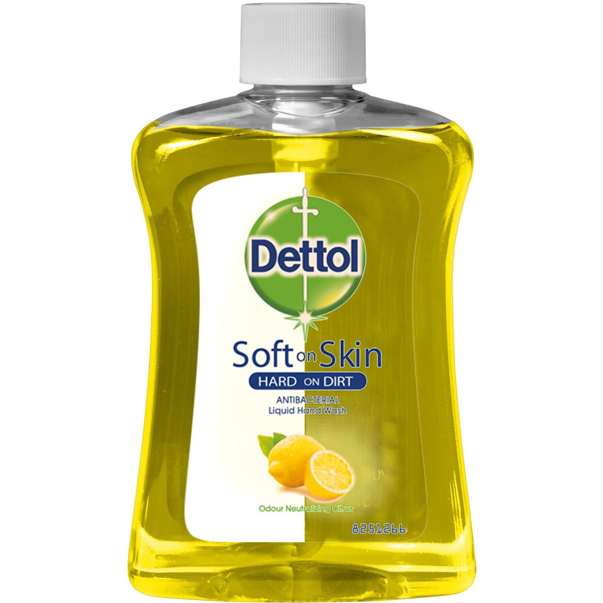 Dettol Αντιβακτηριδιακό Αναζωογονητικό Κρεμοσάπουνο με Εκχυλίσματα Κίτρου Ανταλλακτικό 250ml