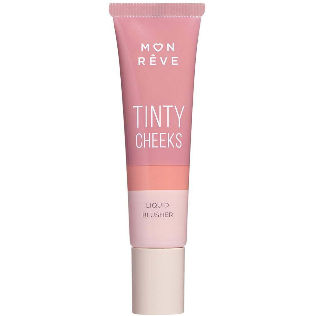 Mon Reve Tinty Cheeks Liquid Blusher for a Healthy, Flushed Look Υγρό Ρουζ για ένα Φρέσκο & Υγιές Look 14ml - 01