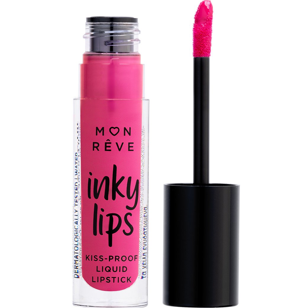 Mon Reve Inky Lips Kiss-Proof Liquid Matte Lipstick Εξαιρετικά Σταθερό Υγρό Ματ Κραγιόν 4ml - 06
