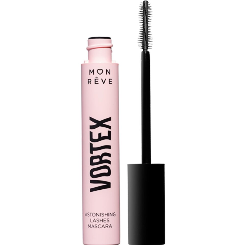 Mon Reve Vortex Mascara Μάσκαρα για Έντονο Όγκο & Διαχωρισμό με Ειδικό Βουρτσάκι σε Μαύρο Χρώμα 12ml - 01 Black