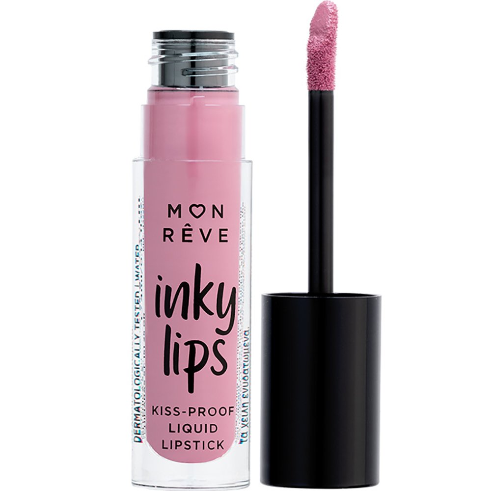 Mon Reve Inky Lips Kiss-Proof Liquid Matte Lipstick Εξαιρετικά Σταθερό Υγρό Ματ Κραγιόν 4ml - 14