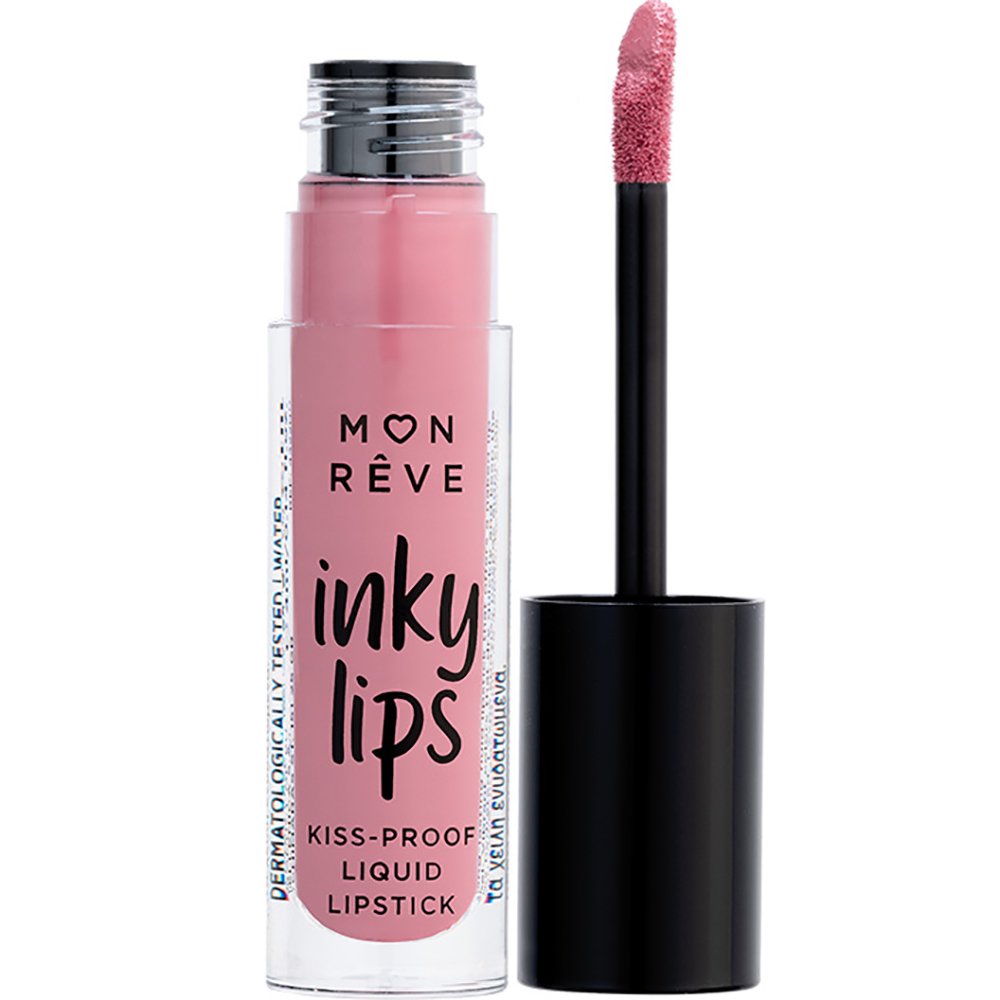 Mon Reve Inky Lips Kiss-Proof Liquid Matte Lipstick Εξαιρετικά Σταθερό Υγρό Ματ Κραγιόν 4ml - 15