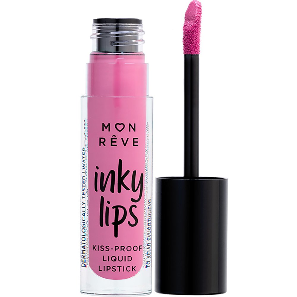 Mon Reve Inky Lips Kiss-Proof Liquid Matte Lipstick Εξαιρετικά Σταθερό Υγρό Ματ Κραγιόν 4ml - 16