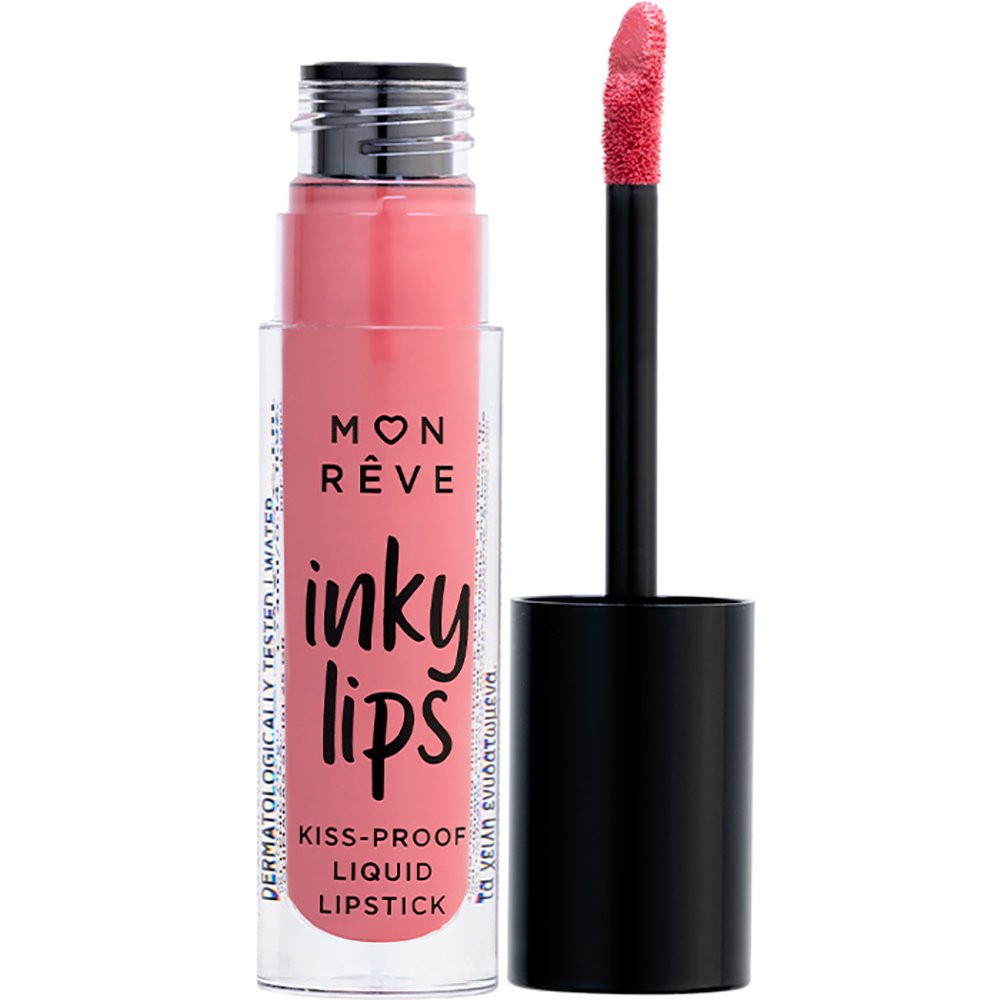 Mon Reve Inky Lips Kiss-Proof Liquid Matte Lipstick Εξαιρετικά Σταθερό Υγρό Ματ Κραγιόν 4ml - 17