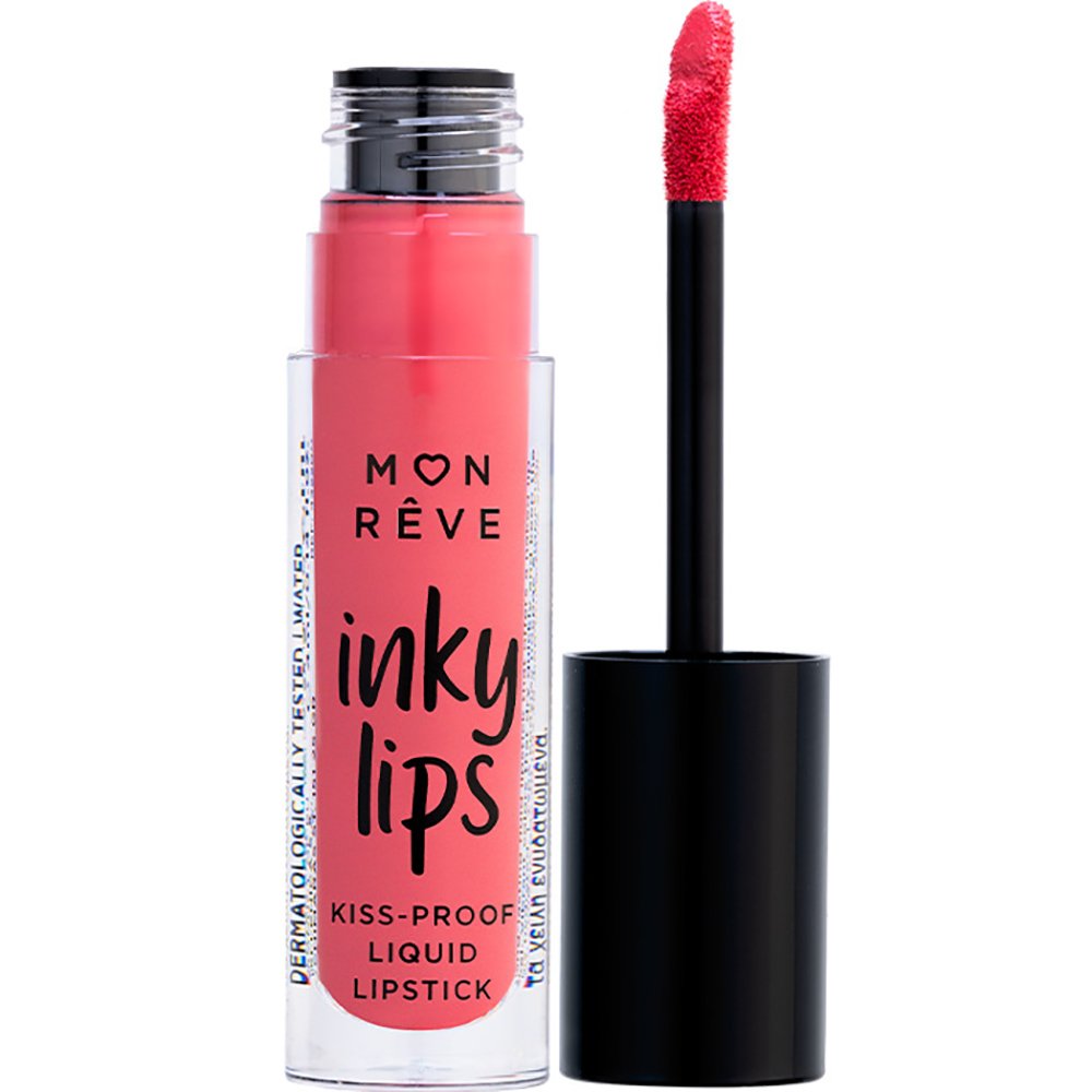 Mon Reve Inky Lips Kiss-Proof Liquid Matte Lipstick Εξαιρετικά Σταθερό Υγρό Ματ Κραγιόν 4ml - 18