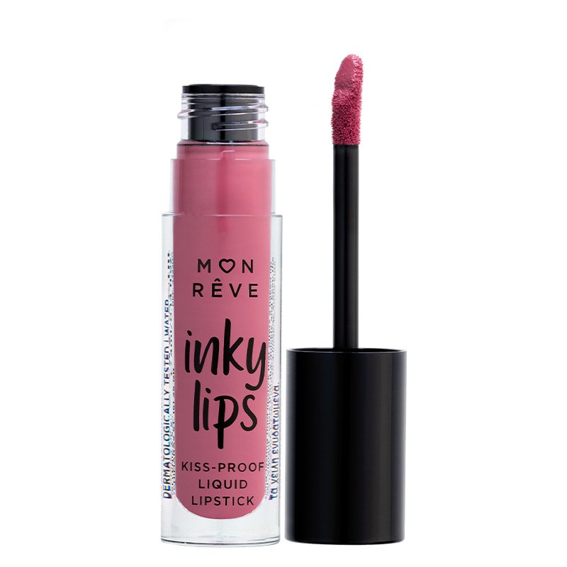 Mon Reve Inky Lips Kiss-Proof Liquid Matte Lipstick Εξαιρετικά Σταθερό Υγρό Ματ Κραγιόν 4ml - 19