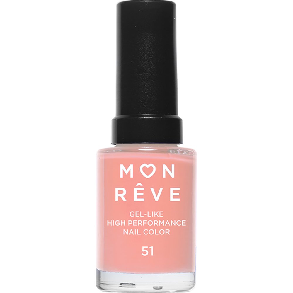 Mon Reve Gel-Like High Performance Nail Color Βερνίκι Νυχιών Υψηλής Απόδοσης 13ml - 51