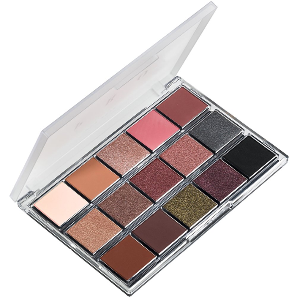 Mon Reve Mon Reve Pro Eyeshadow Palette Παλέτα Σκιών με 15 Αποχρώσεις σε Γήινες, Ματ & Μεταλλικές Υφές με Εντυπωσιακή Χρωματική Απόδοση & Επαγγελματικό Αποτέλεσμα 1 Τεμάχιο - Vol 02